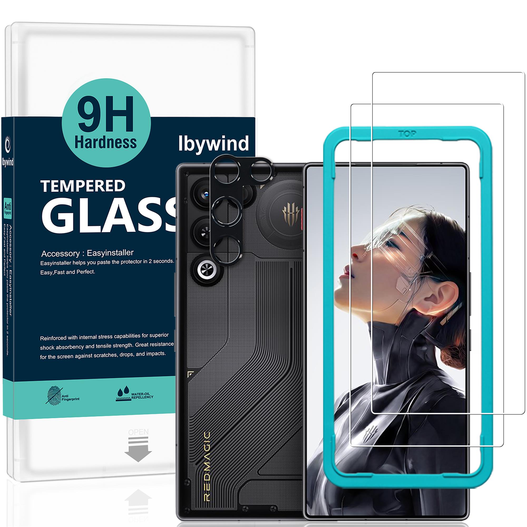 Amazon | Ibywind 対応 ZTE nubia RedMagic 11 Air ガラスフィルム 2